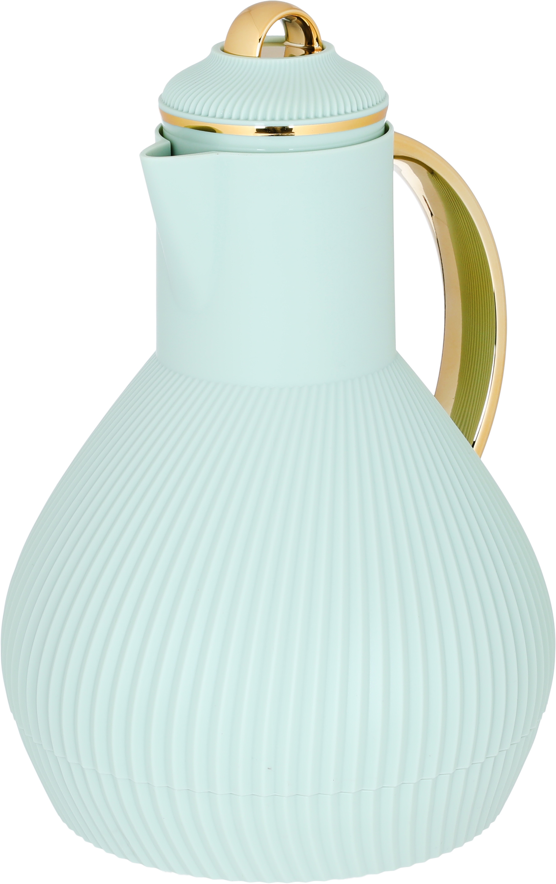 Al Saif Gallery Alia thermos, 1 liter, thermal glass inner container, plastic outer shell - light green product image 2