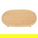 Al Saif Gallery Wooden Serving Plate, 34.5X29X5 Cm, Oval - Wooden product image 1