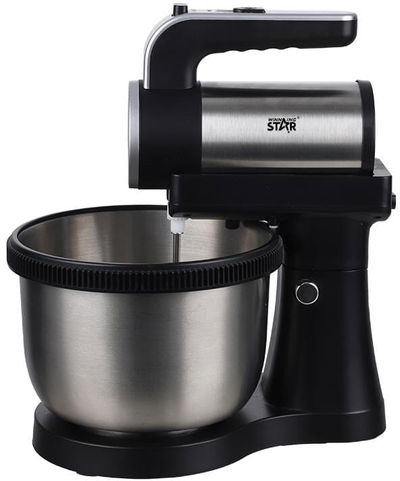 Winning Star ST-5532 Stand Mixer, 4.5 Liter, 450 Watts, 5 Speeds - Black Silver product image 5