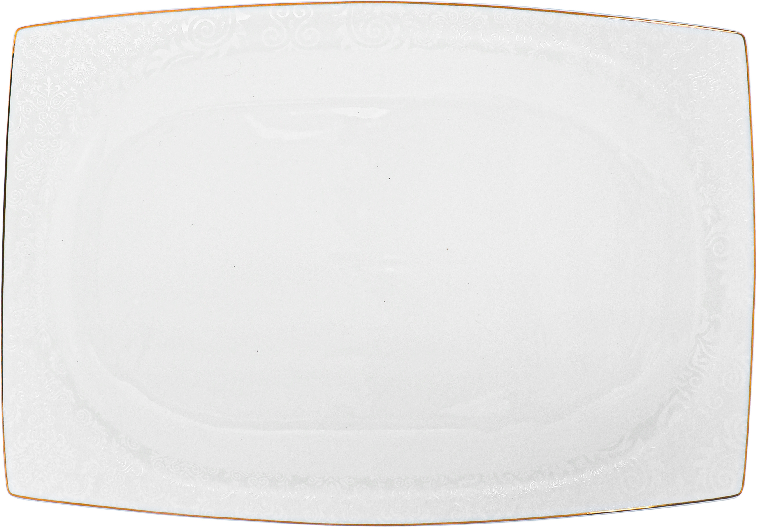 طقم سفرة بورسلان دانيا، 77 قطعة - ابيض ذهبي product image 20