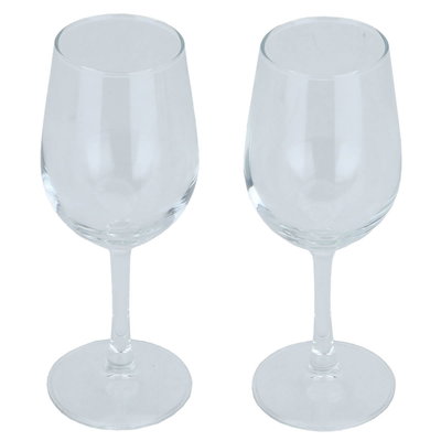 Al Saif Gallery glass juice cups set, 2 pieces - transparent product image 2
