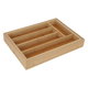 صندوق ملاعق خيزران السيف غاليري، 5 خانة - خشبي product image 2