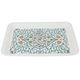 Tofaria Al Saif Gallery Melamine, 40 x 30 x 3 cm, rectangle, green-white pattern product image 2