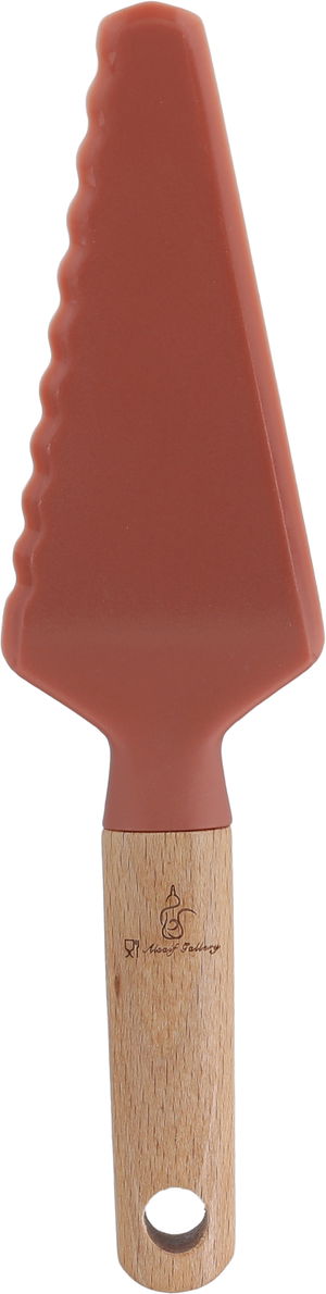 سكين كيك بلاستيك السيف غاليري، 24×7 سم، يد خشب - طوبي product image