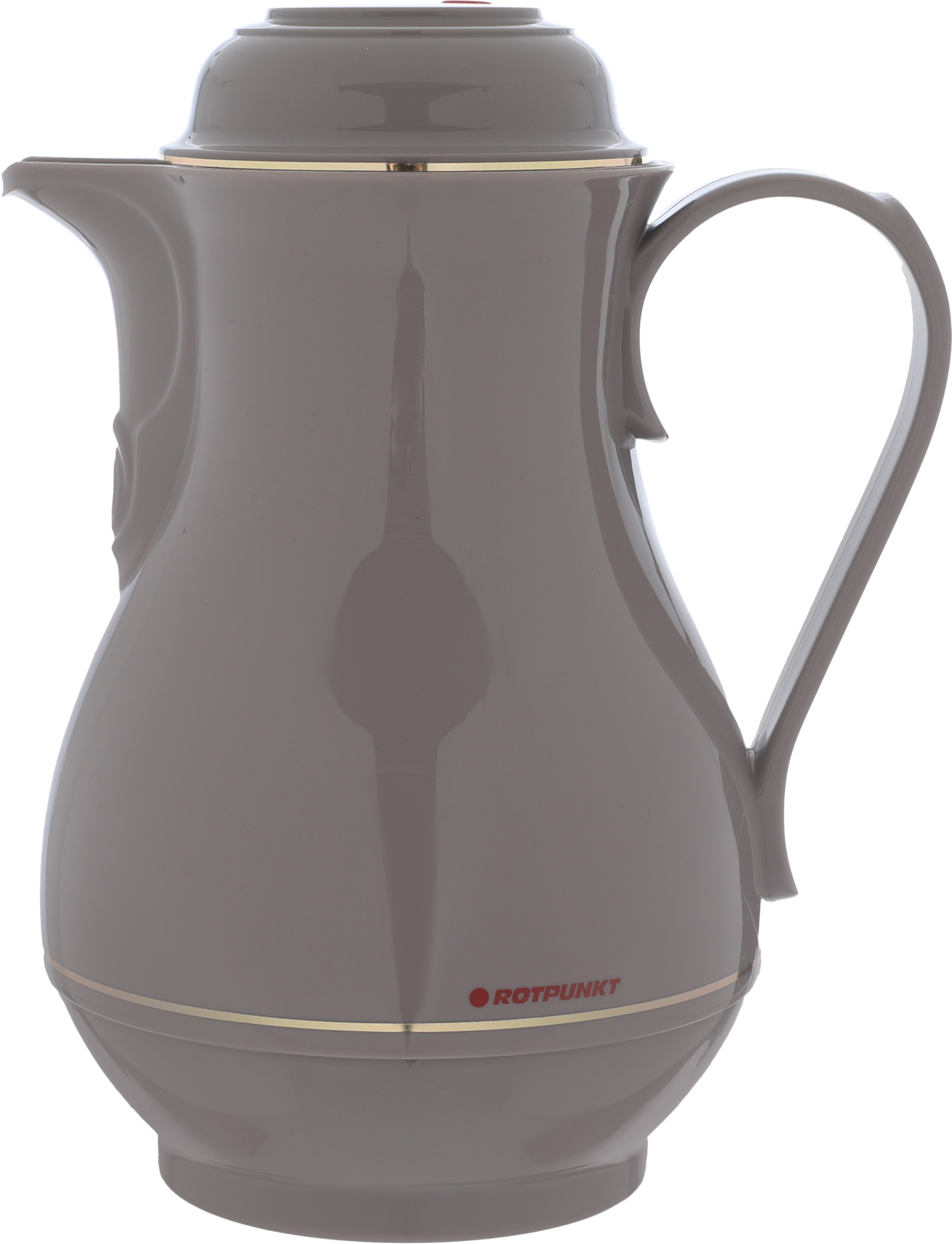 ترمس روتبونت، 1 لتر، حافظة داخلية زجاج حراري، هيكل خارجي بلاستيك - رمادي product image 1