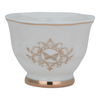 Al Saif Gallery Porcelain coffee cup set, 12 pieces - white product image 1