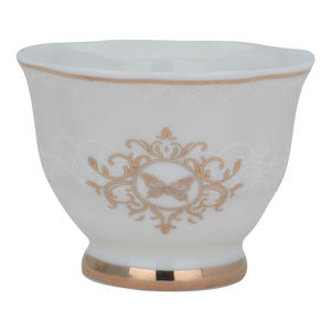 Al Saif Gallery Porcelain coffee cup set, 12 pieces - white product image
