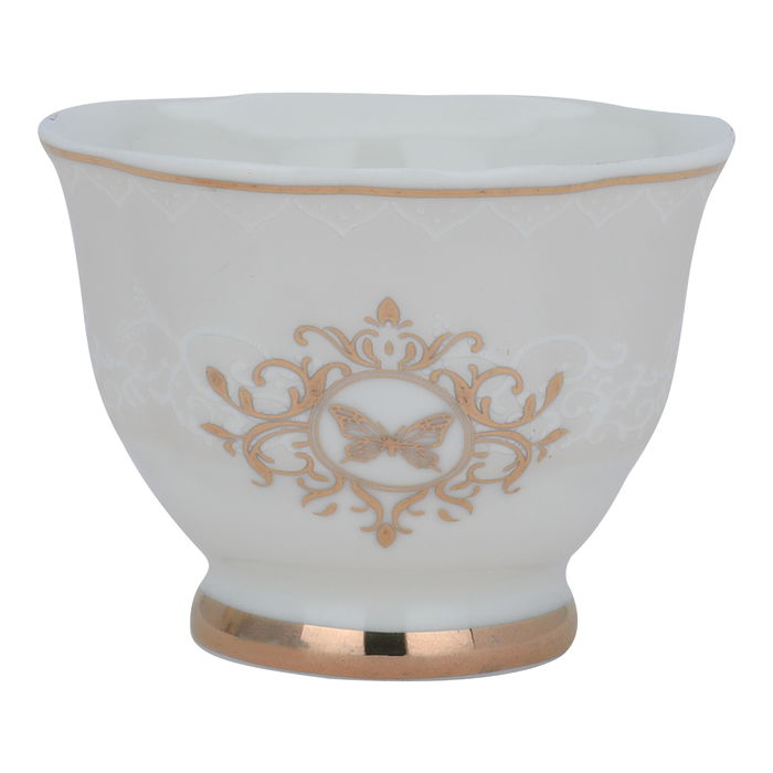 Al Saif Gallery Porcelain coffee cup set, 12 pieces - white product image 1