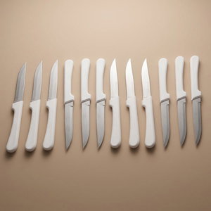 طقم سكاكين استيل السيف غاليري، 12 قطعة - ابيض product image