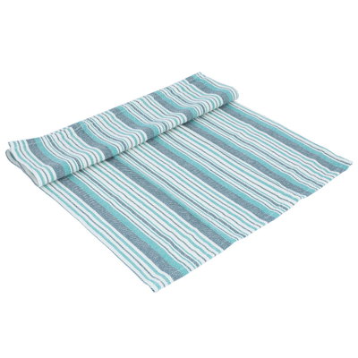 طقم منشفة قماش السيف غاليري، 3 قطع - أخضر بأزرق product image 3