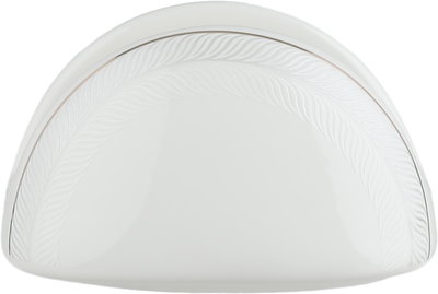 طقم تقديم سفرة بورسلان السيف غاليري، 65 قطعة، نقش فضي - أبيض product image 20