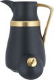 Al Saif Gallery Najd thermos set, 1/1liter, thermal glass inner shell, plastic outer shell- black gold product image 9