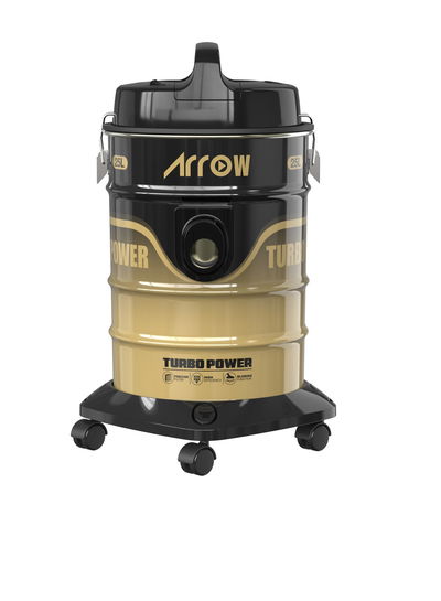 مكنسة برميل ارو، بقوة 2200 واط، 25 لتر، RO-25VSY - اسود ذهبي product image 10