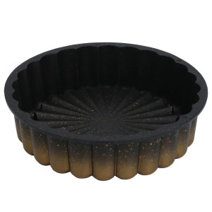 قالب كيك جرانيت تركي السيف غاليري، 25×25×10 سم، دائري - أسود product image 2