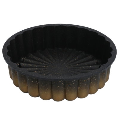 قالب كيك جرانيت تركي السيف غاليري، 25×25×10 سم، دائري - أسود product image 2