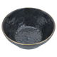 Al Saif Gallery porcelain soup bowl, 12 cm, gold-black line product image 1