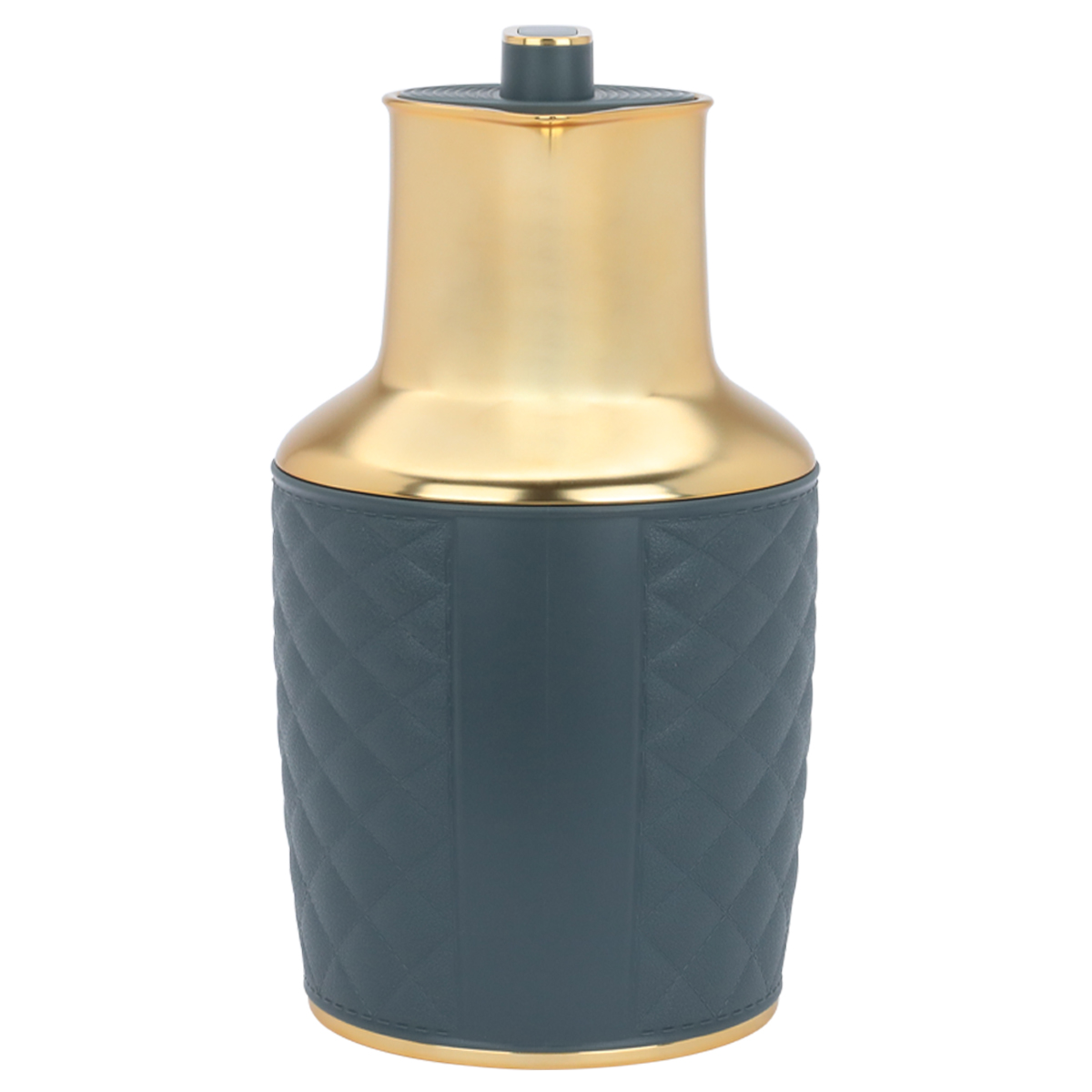 Timeless Lara Glass Thermos, 1 liter, plastic outer shell - dark gray golden product image 2