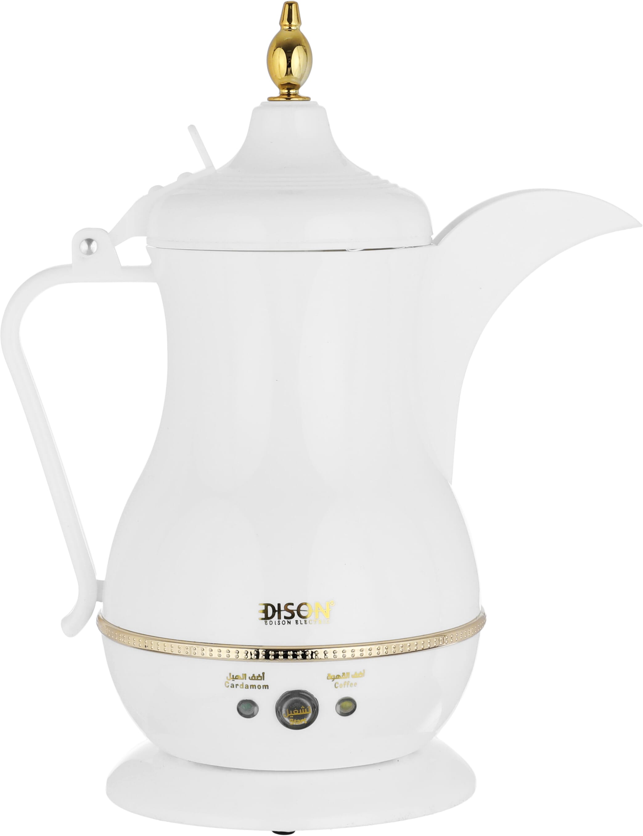 دلة رحال الكهربائية إديسون، 700 مل، 1000 واط - أبيض product image 3