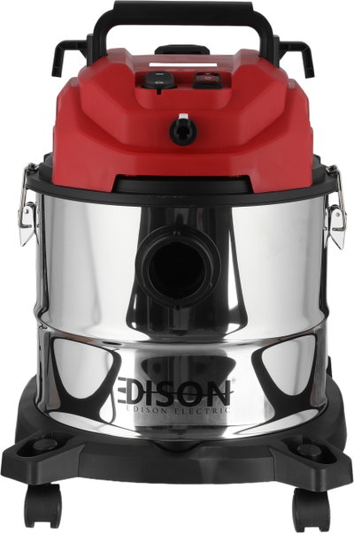 مكنسة كهربائية إديسون، 1380 واط، 20 لتر، K629-1380W-20L - فضي احمر product image 2