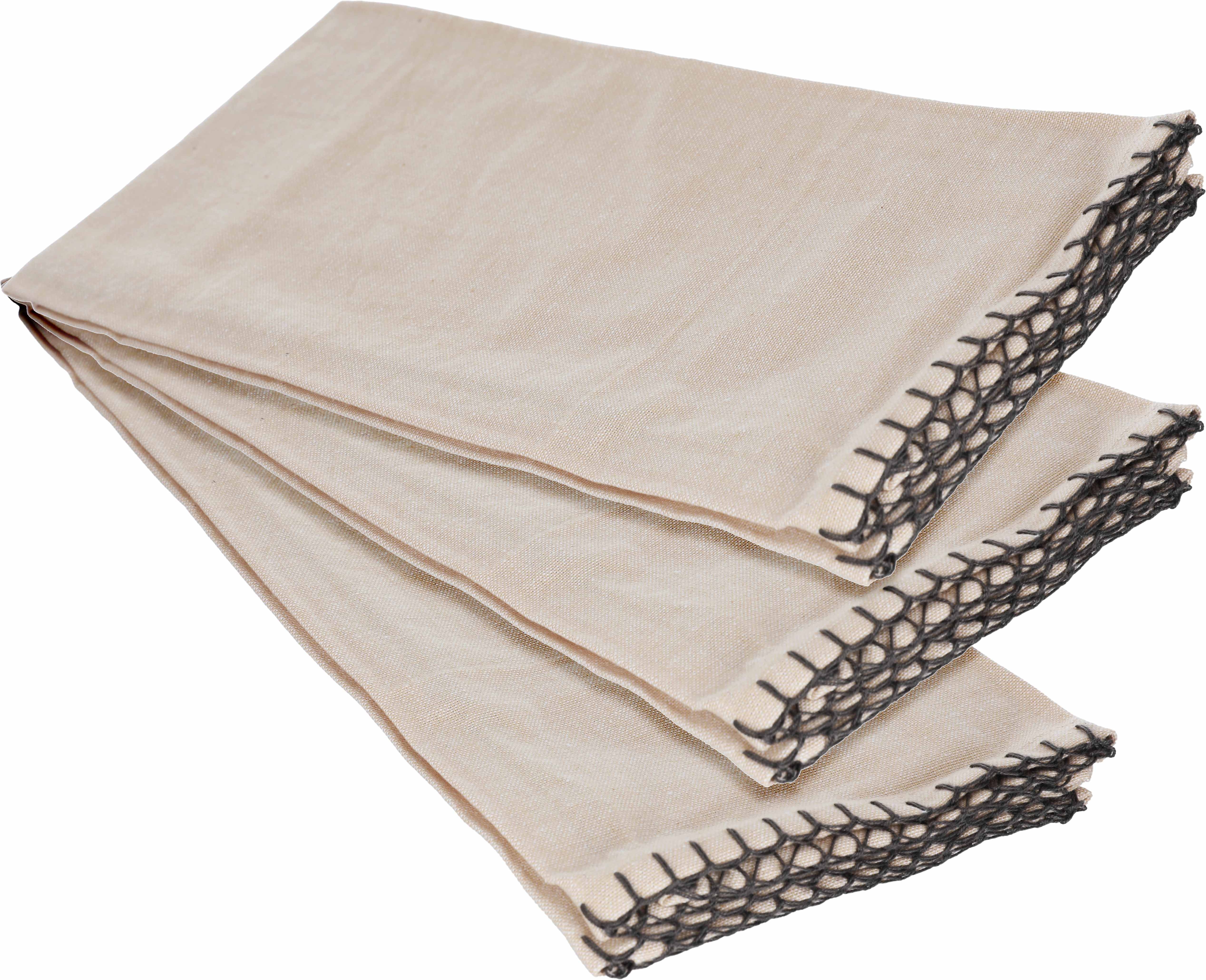 Al Saif Gallery Kitchen Towel Set, 3 Pieces - Beige product image