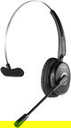 Promate Mono Wireless Headphones, Built-in Microphone, Noise Canceling - Black product image 1
