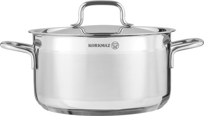 طقم قدور ستانلس ستيل الفا كوركماز، 11 قطعة - فضي product image 6