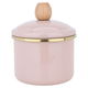 Al Saif Gallery steel box, round, lid - pink product image 1