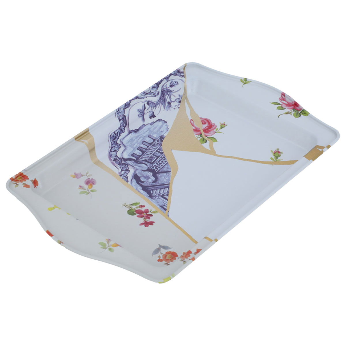 صينية ميلامين السيف غاليري، 160x250x15 سم ، مستطيل - أبيض product image