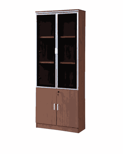 دولاب ملفات خشب، 190×80×32 سم - بني فاتح product image 3