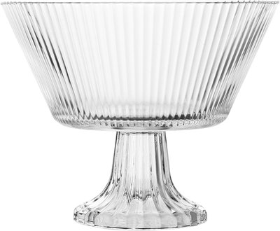 وعاء تقديم زجاج رويال ديزاين، 16x16x15 سم، قاعدة - شفاف product image 2