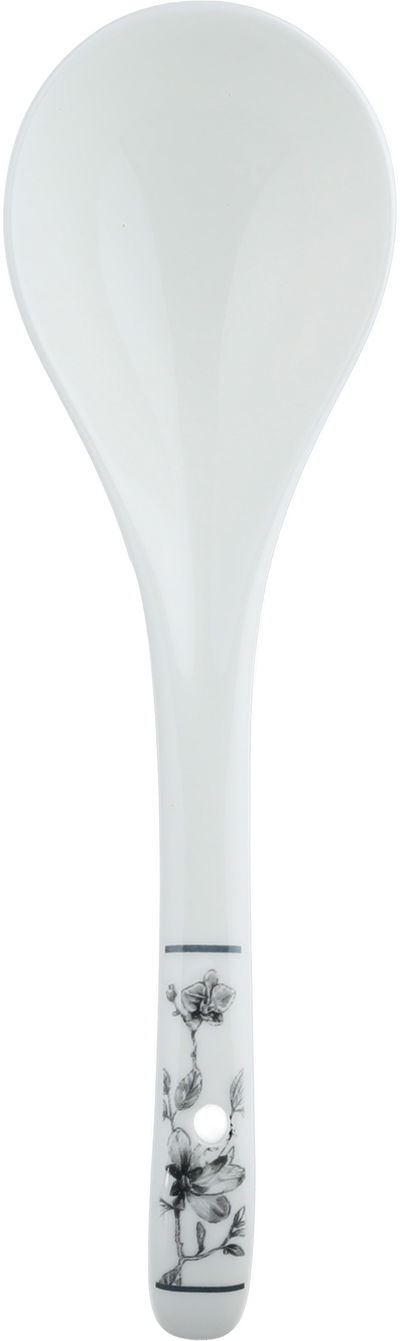 Golden Gallery Porcelain Glass Soup Set, 16 Pieces, Rose Pattern - Clear White product image 5