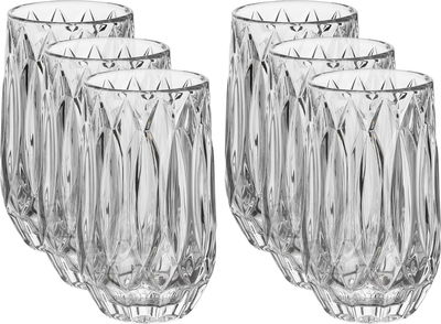 Al Saif Gallery Glass Set, 6 Pieces, Large Size - Clear product image 1
