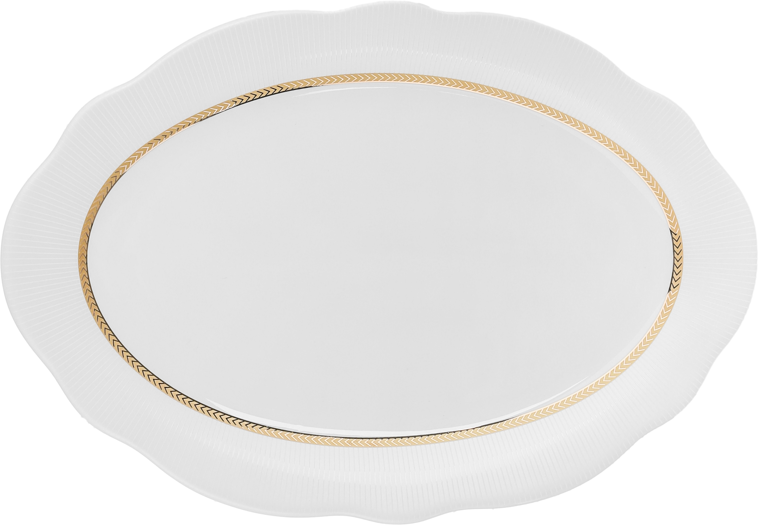 طقم تقديم سفرة بورسلان السيف غاليري، 87 قطعة - أبيض product image 15