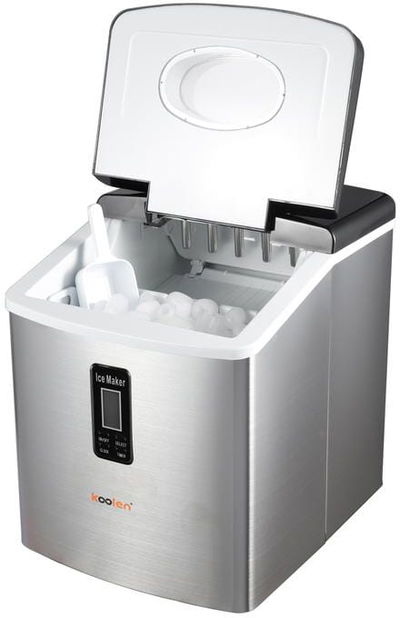 صانعة ثلج كولن، 130 واط، 15 كجم، 3.2 لتر ، 808100009 - فضي product image 2