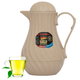ترمس زجاج روتبونت، 1 لتر - بني فاتح product image 1