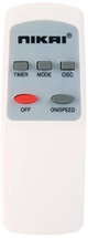 مروحة حائط نيكاي، 16 بوصة، 5 شفرات، 3 سرعات، NWF1636RT1 - ابيض product image 5