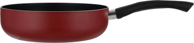 Mr.Cook Deep Teflon Frying Pan, 28 cm, Black Handle - Red product image 5