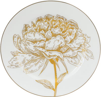 طقم سفرة بورسلان زجاج السيف غاليري، 61 قطعة، منقوش - ابيض شفاف product image 12