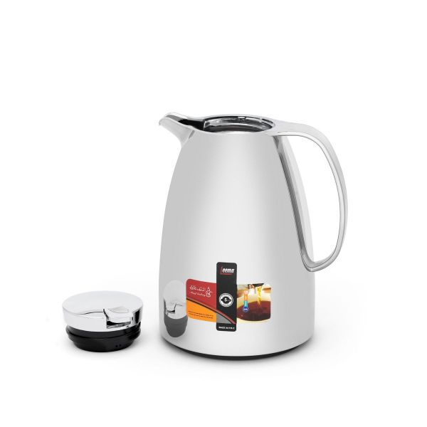 Al Saif Gallery Lima thermos, 2 liters, compressor, thermal glass inner container, plastic outer shell - white product image 2