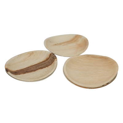 Al Saif Gallery Wooden Serving Plates Set, 25.5 cm, 6 Pieces - Light Brown product image 2