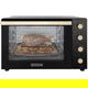 فرن كهربائي إديسون دبل جلاس، 2800 واط، 100 لتر، HH1001A/B - اسود product image 1
