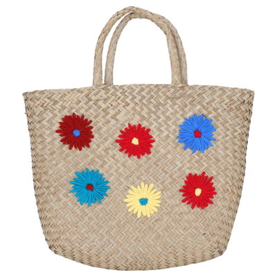Al Saif Gallery wicker thermos bag, 48x33 cm - light brown product image 2