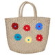 Al Saif Gallery wicker thermos bag, 48x33 cm - light brown product image 2