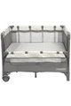 سرير اطفال فان مومنت، 100×70 سم، قابل الطي - رمادي product image 3