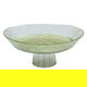 Al Saif Gallery Glass Stand, 21X21X9 Cm - Green product image 1