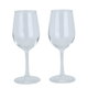 Al Saif Gallery glass juice cups set, 2 pieces - transparent product image 1