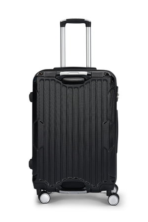 طقم شنط سفر ABS ليمرا، 4 مقاسات، 4 عجلات، زاويه 360 درجة، LMA-1730 - أسود product image 2