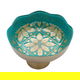 Al Saif Gallery Glass Serving Stand, 16X16X5 Cm - Turquoise product image 2