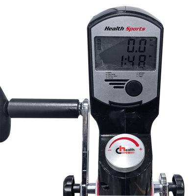دراجة تمارين هيلثي كير، وزن حتي 100 كجم، شاشة 2 بوصة، LCD، 8 مستويات - اسود product image 3