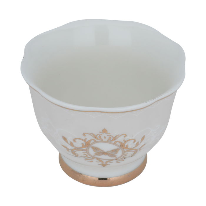 Al Saif Gallery Porcelain coffee cup set, 12 pieces - white product image 2
